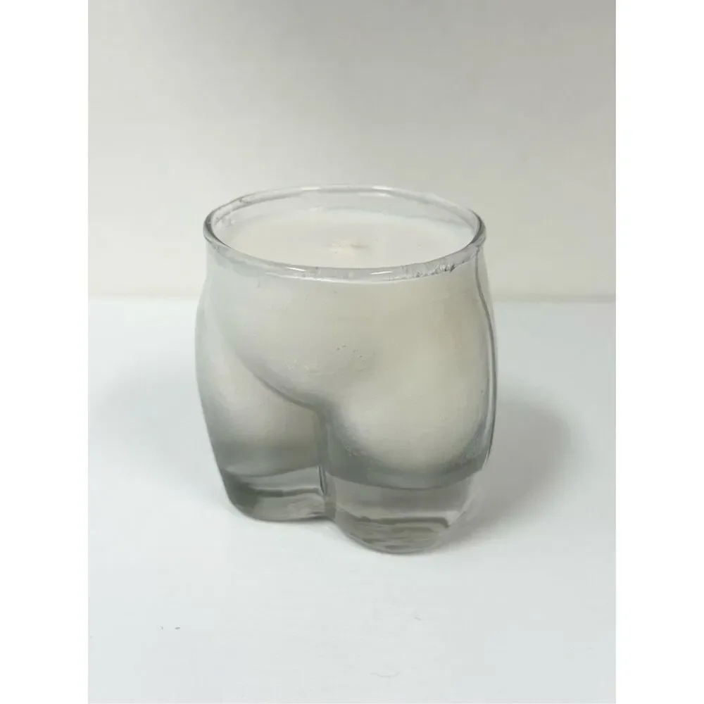 Anissa Kermiche Popotin Bum Candle Glass‎ Clear White 100G